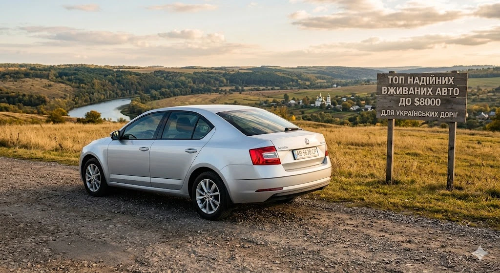 Skoda Octavia на дорозі