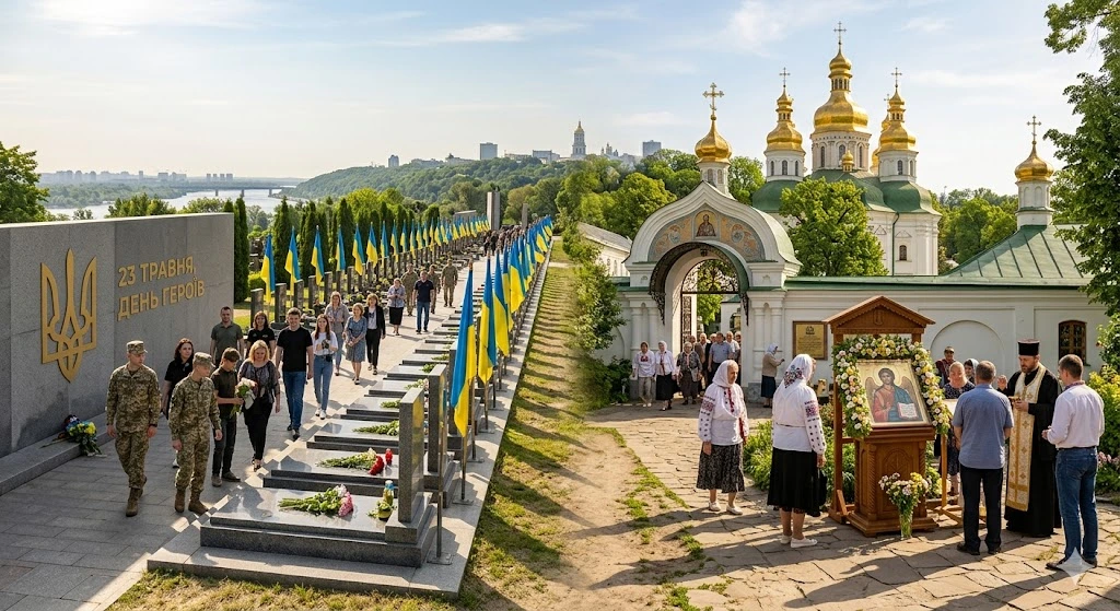День Героев и церковь