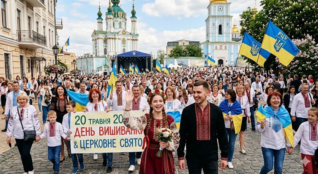 Парад вишиванок у Києві