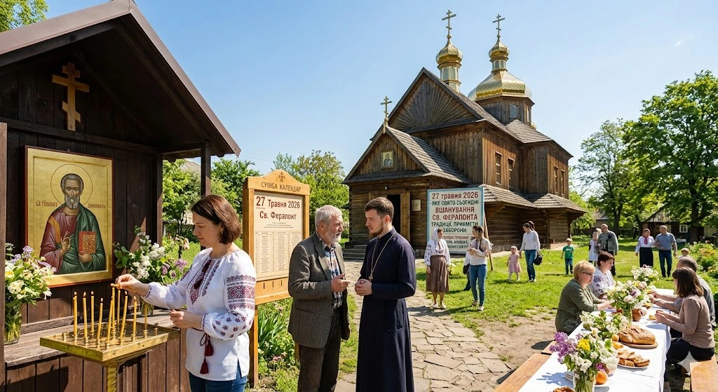 Церковный двор, люди, дата