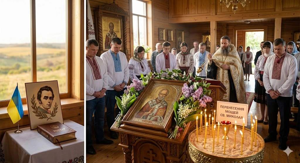 Весняна літургія в церкві