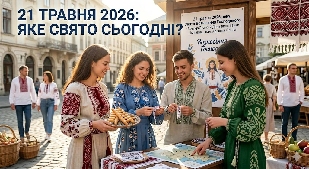Вознесение и День вышиванки