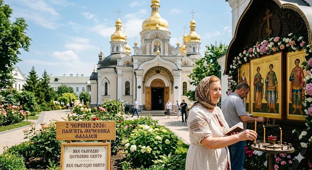 Жінка молиться біля ікони