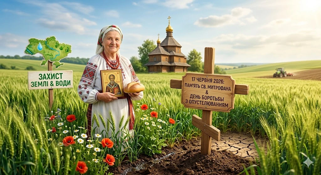 Бабушка, поле, икона, хлеб