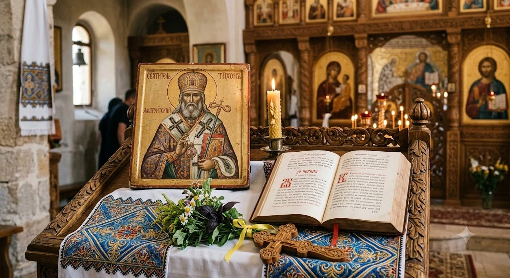Икона Тихона Аматунтского