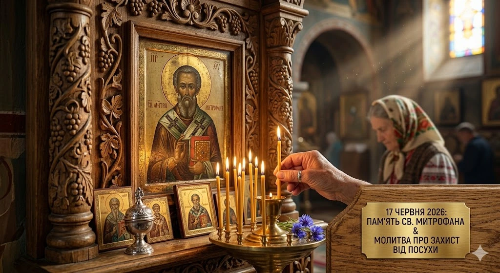 Церковь, икона, свечи, молитва