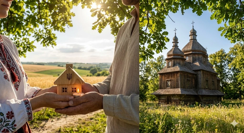 Українські традиції, допомога, церква