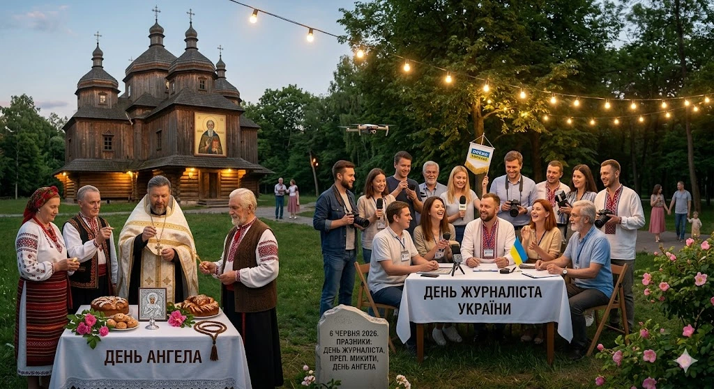 Журналісти та священник