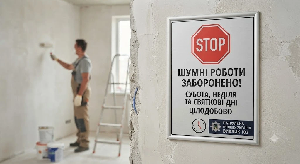 Запрет шумных работ в выходные