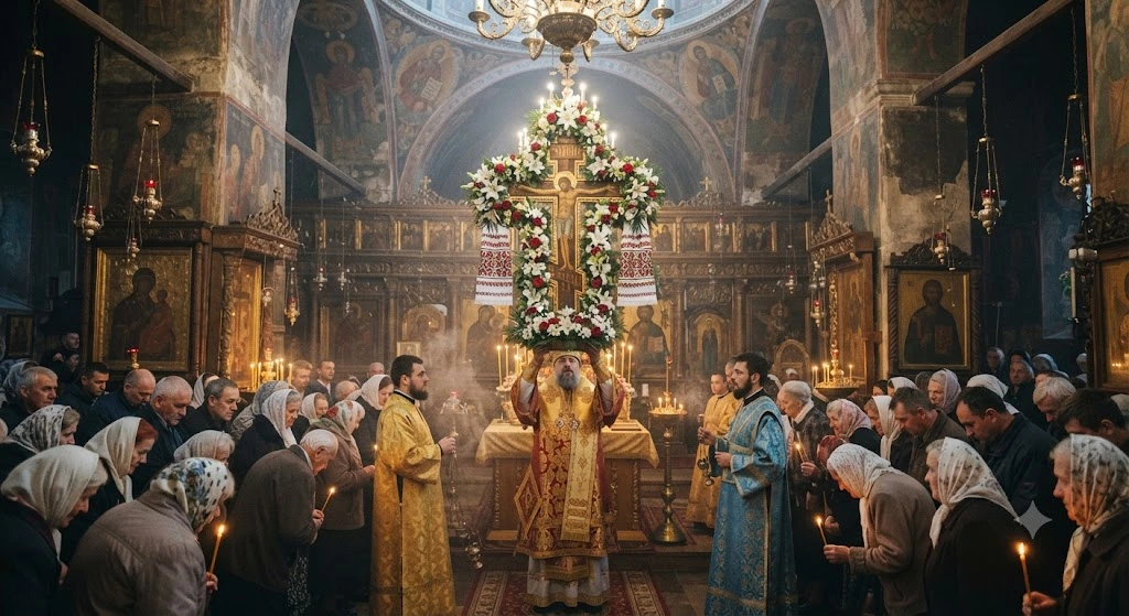Воздвижение Креста в храме