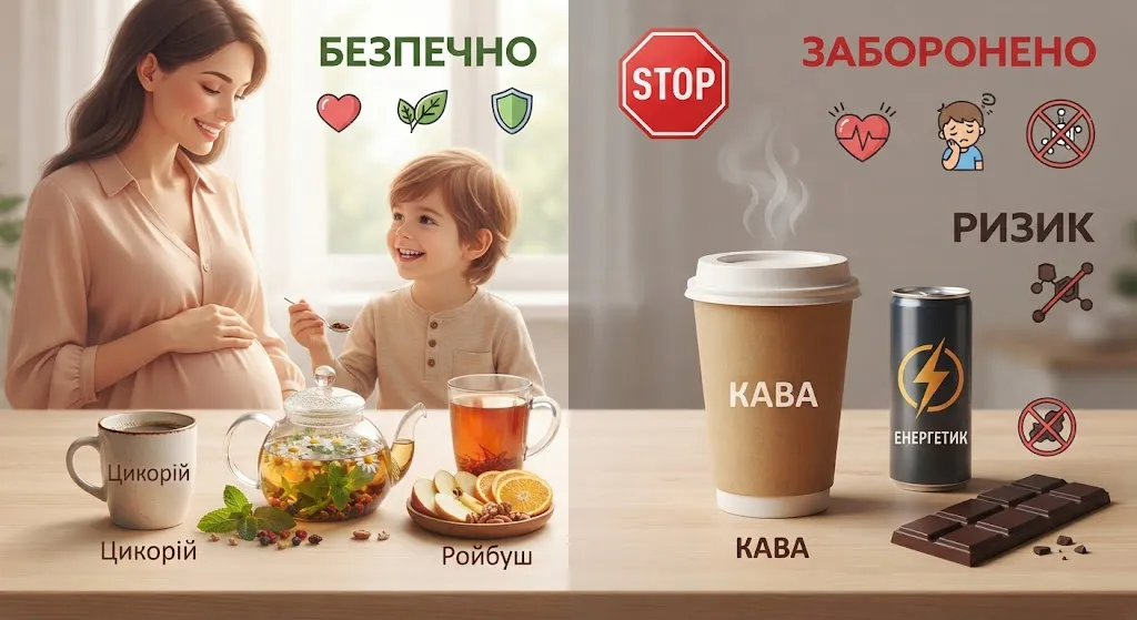 Здоровый семейный завтрак с цикорием