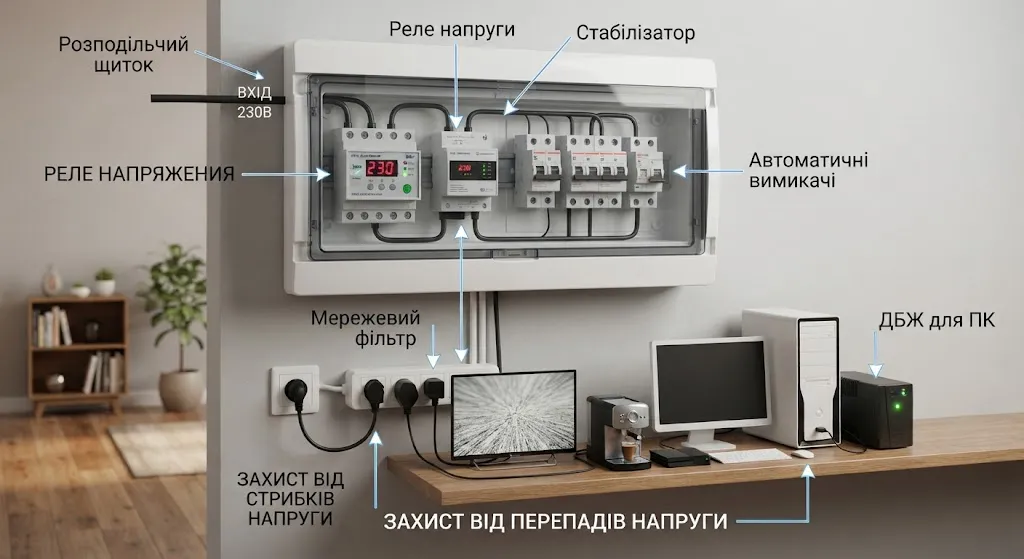 Устройства защиты от перенапряжения