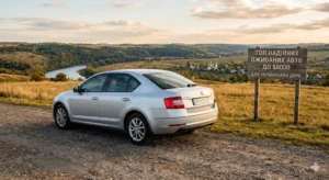 Skoda Octavia на дорозі