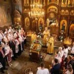 Праздничное богослужение в храме