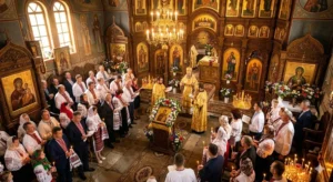 Праздничное богослужение в храме