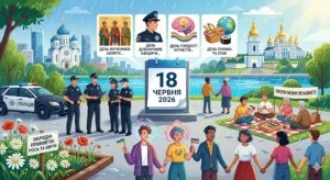 Город празднует 18 июня