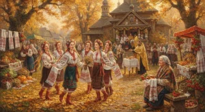 Народные гуляния на Покрову