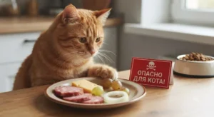 Опасные для кота продукты