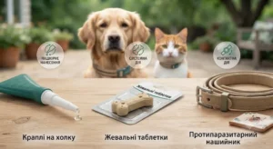 Способы защиты от паразитов (капли, таблетки, ошейник)
