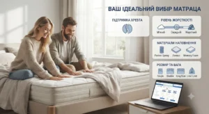 Выбор матраса в магазине