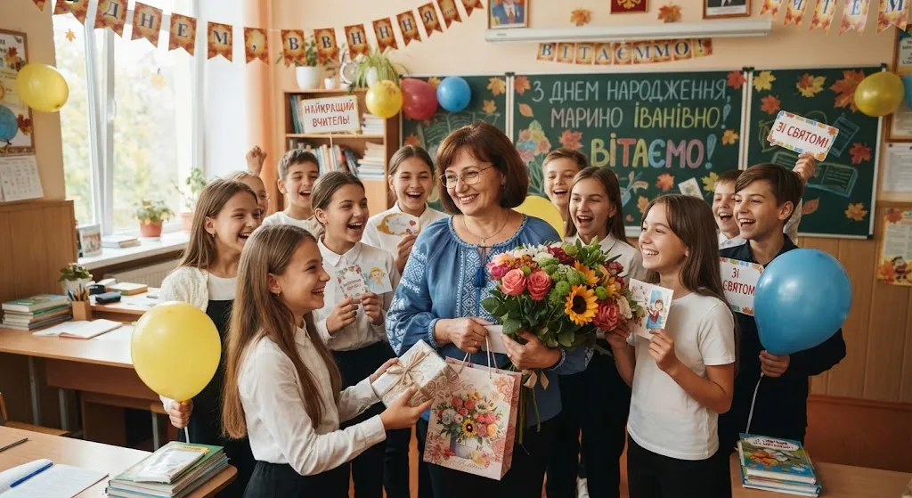 Привітання вчителя з Днем народження: щирі слова та вірші