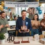 Привітання з Днем народження колезі чоловіку — найкращі побажання