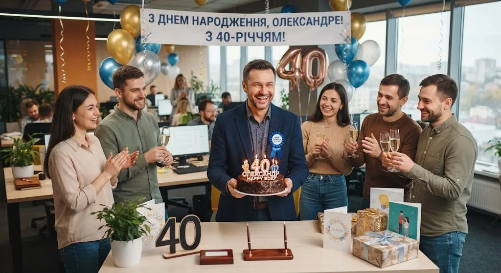 Привітання з Днем народження колезі чоловіку — найкращі побажання