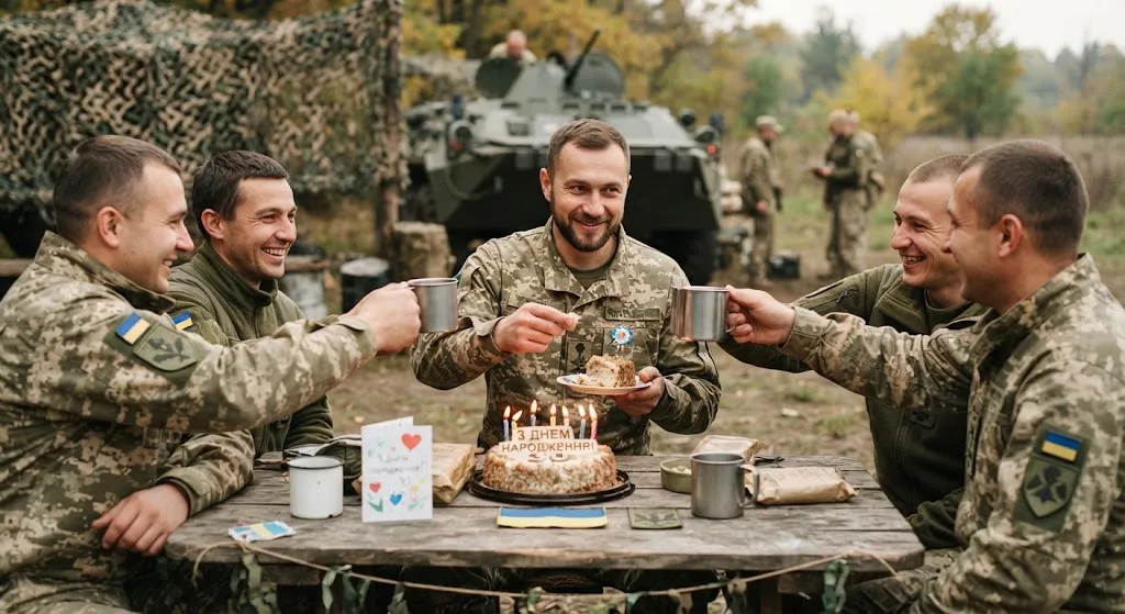 Привітання з Днем народження військового — щирі слова